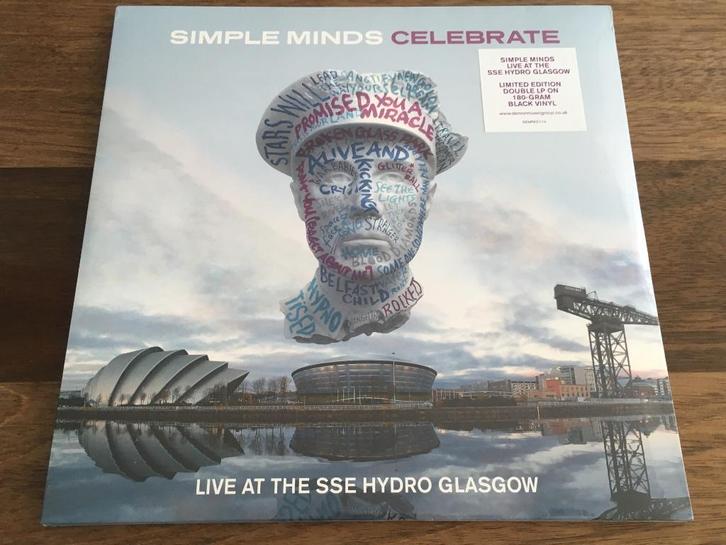 Vinyl 2LP Simple Minds Celebrate Live At The SSE Hydro NIEUW, Cd's en Dvd's, Vinyl | Pop, Nieuw in verpakking, 2000 tot heden