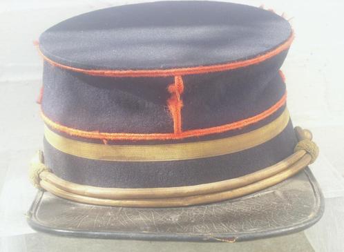 Pontus de police ville de Bruxelles vers 1880 taille 55,5/56, Verzamelen, Militaria | Algemeen, Overige soorten, Helm of Baret