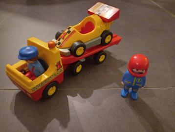 Playmobil 123 Speedteam raceauto met takelwagen beschikbaar voor biedingen