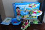Playmobil set 4864 op het strand kinderbadje , strandstoel, Ophalen of Verzenden, Gebruikt, Complete set