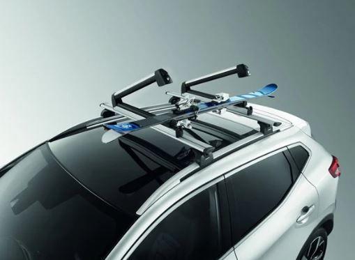 Skidragers 6 sets ski's of 4 snowboards dakdrager Nissan Thu, Auto diversen, Dakdragers, Nieuw, Ophalen of Verzenden