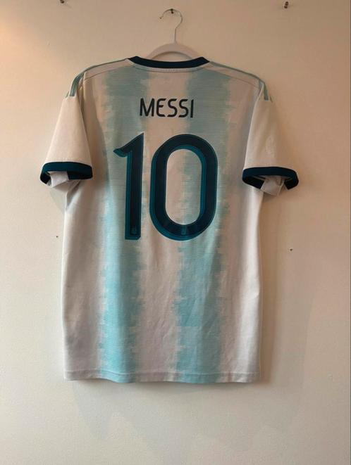 Argentinie 2018/19 thuisshirt van Lionel Messi #10, Sport en Fitness, Voetbal, Zo goed als nieuw, Shirt, Maat M, Verzenden