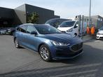 Ford Focus Break 1.0 i MHEV 125pk Automaat Titanium '23 4200, Auto's, Stof, Gebruikt, Euro 6, Blauw