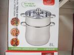 couscous/stoompan 22 cm nieuw!, Huis en Inrichting, Keuken | Potten en Pannen, Inox, Lon, Nieuw, Ophalen of Verzenden