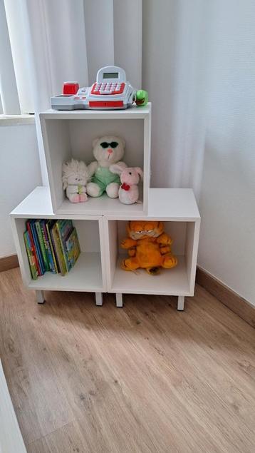 3 opbergboxen voor  kinderkamer, Enlèvement, Comme neuf