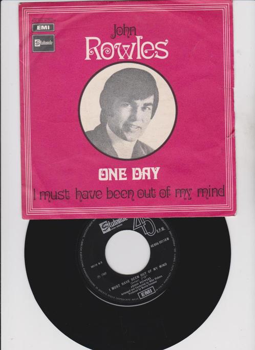 John Rowles – One Day  1969, Cd's en Dvd's, Vinyl Singles, Gebruikt, Single, Pop, 7 inch, Ophalen of Verzenden