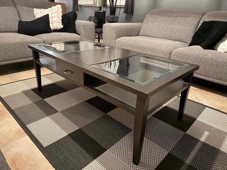 TRÈS BELLE AFFAIRE - Table basse de salon en merisier peint, Maison & Meubles, Tables | Tables de salon, Utilisé, Enlèvement