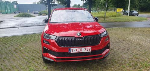 Skoda karoq 1.5 sportline 2023 velvet red, Auto's, Skoda, Particulier, Karoq, ABS, Achteruitrijcamera, Adaptieve lichten, Adaptive Cruise Control