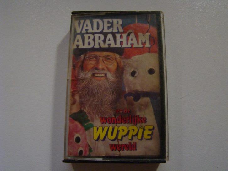 Cassette - Vader Abraham en de wonderlijke Wuppie wereld, Cd's en Dvd's, Cassettebandjes, Gebruikt, Voorbespeeld, Nederlandstalig