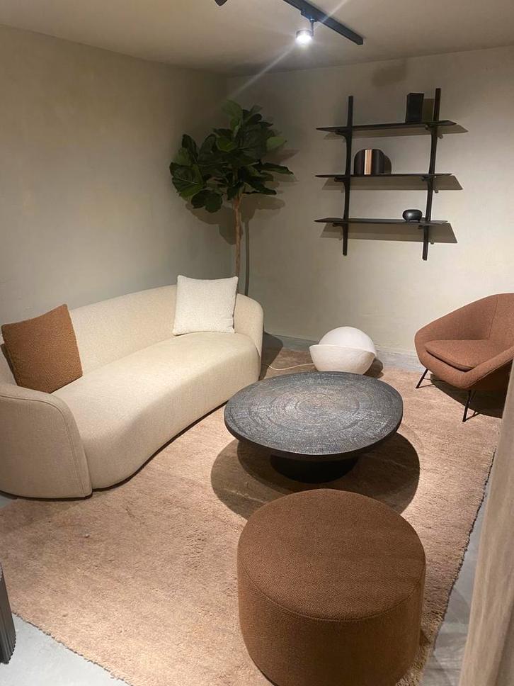 Table basse Slice Ethnicraft, Huis en Inrichting, Tafels | Bijzettafels, Nieuw, Ovaal, Minder dan 45 cm, 75 cm of meer, Ophalen