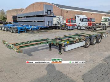 Krone SD 27 3-Assen BPW - Back Slider - DrumBrakes - 5280kg 