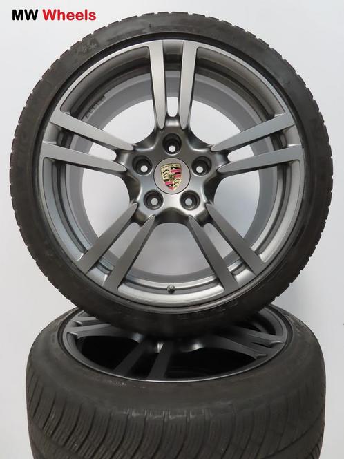 Originele Porsche Panamera 970 20 inch velgen winterbanden, Auto-onderdelen, Banden en Velgen, Banden en Velgen, Winterbanden