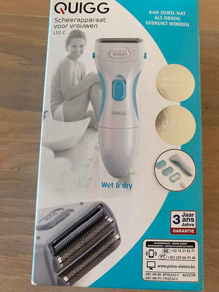 Scheerapparaat voor vrouwen NIEUW nat en droog gebruik, Elektronische apparatuur, Persoonlijke Verzorgingsapparatuur, Nieuw, Scheren en Epileren