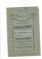 Ancien catalogue  jardinage, Ophalen of Verzenden, Gebruikt