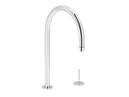 RVB keukenkraan, Doe-het-zelf en Bouw, Sanitair, Nieuw, Kraan, Chroom, Ophalen
