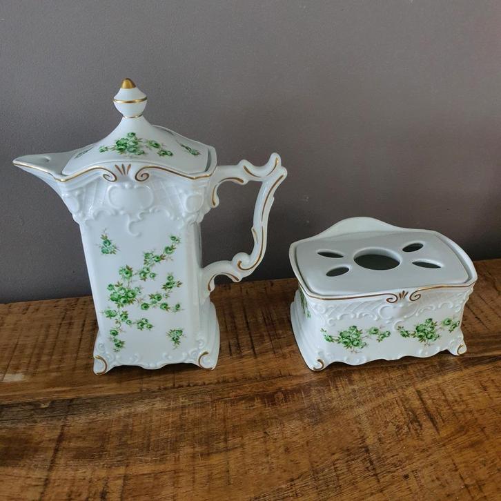zeldzaam vintage set, Antiek en Kunst, Antiek | Keramiek en Aardewerk, Ophalen