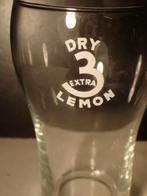 oud limonadeglas Dry lemon De Hertog Deurne, Glas of Glazen, Gebruikt, Ophalen of Verzenden