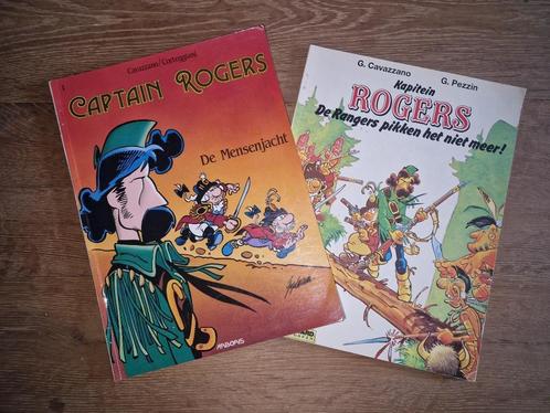 Captain Rogers/kapitein Rogers 2strips, Boeken, Stripverhalen, Gelezen, Meerdere stripboeken, Ophalen of Verzenden