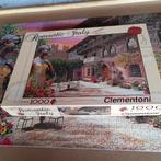 puzzel Clementoni 1000 stukjes Romantic Italy, Comme neuf, 500 à 1500 pièces, Puzzle, Enlèvement