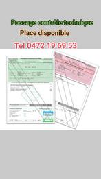 Passage contrôle technique tel 0472196953, Ophalen of Verzenden, Zo goed als nieuw