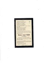 Faire part de décès, Collections, Enlèvement ou Envoi