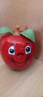 FISHER PRICE Happy Apple vintage, Kinderen en Baby's, Speelgoed | Fisher-Price, Ophalen of Verzenden, Gebruikt, Rammelaar, Met geluid