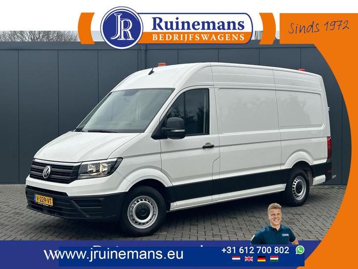 Volkswagen Crafter 35 2.0 TDI 140 PK HIGHLINE / L3H3 / 1e EI, Autos, Camionnettes & Utilitaires, ABS, Air conditionné, Verrouillage central