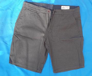 Donkergrijze short heren - Springfield - maat 42 Slim fit beschikbaar voor biedingen