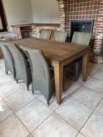 Eettafel, Huis en Inrichting, Tafels | Eettafels, Ophalen, Gebruikt, Vijf personen of meer, Rechthoekig