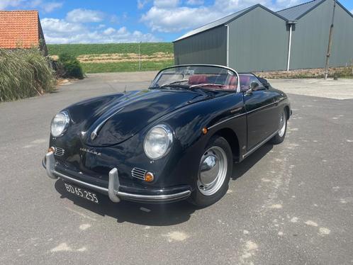 porsche 356 speedster APAL, Auto's, Porsche, Particulier, Benzine, Cabriolet, 2 deurs, Handgeschakeld, Zwart, Overige kleuren