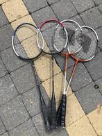 4 badminton raket, Ophalen, Gebruikt