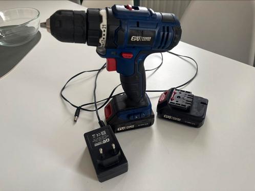 Draadloze schroefboormachine EVO1 Power Electric -12V Li-ion, Doe-het-zelf en Bouw, Gereedschap | Boormachines, Zo goed als nieuw