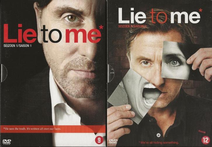 DVD box" Lie to me " Seizoen 1 & 2, Cd's en Dvd's, Dvd's | Thrillers en Misdaad, Zo goed als nieuw, Detective en Krimi, Boxset