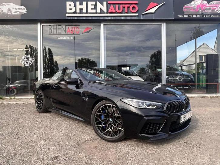 BMW M8 COMPETITION CABRIO XDRIVE/FULL OPTION/827CV, Auto's, BMW, Bedrijf, Te koop, 8 Reeks, ABS, Achteruitrijcamera, Adaptive Cruise Control