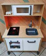 Cuisinière enfant + dînette, Ophalen, Zo goed als nieuw, Hout, Speelkeuken