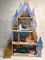 Kidkraft poppenhuis Disney kasteel (1m40 hoog), Enlèvement, Utilisé, Maison de poupées