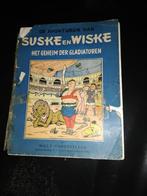 Suske en wiske,het geheim der gladiatoren,1956,blauwe reeks., Boeken, Stripverhalen, Gelezen, Ophalen of Verzenden