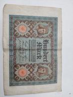 Bankbiljet 100 Duitse Mark  1920  6 st, Ophalen of Verzenden