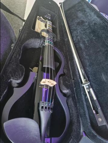 Harley Benton HBV 990BK Electric Violin, Musique & Instruments, Instruments à cordes frottées | Violons & Altos, Neuf, Violon
