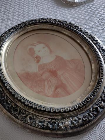 Ovaal glazen frame beschikbaar voor biedingen