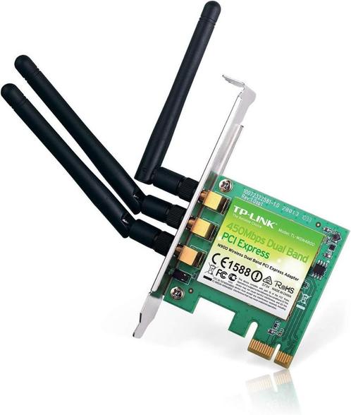 Carte PCI Express TP-LINK TL-WDN4800 N900 Dual Band Wireless, Informatique & Logiciels, Cartes réseau, Comme neuf, Interne, Enlèvement ou Envoi