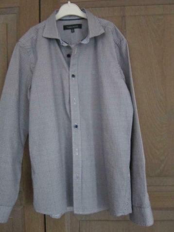 Chemise TERRE BLEUE m 152 pour garçon, Garçon, Enlèvement ou Envoi, Chemise ou Chemisier, Comme neuf
