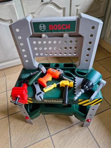 Établi et outils Bosch