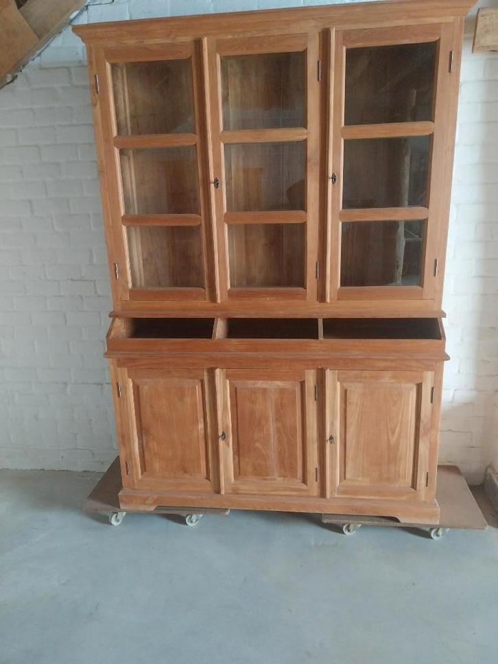 Showroommodel Teak Buffetkast 160 cm, Huis en Inrichting, Kasten | Buffetkasten, Zo goed als nieuw, 200 cm of meer, 150 tot 200 cm