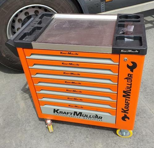 Servante d'atelier complète avec plateau en Inox KraftMüller, Auto diversen, Autogereedschap, Nieuw, Ophalen
