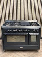 Luxe Fornuis Boretti Gas 120cm + Afzuigkap + Mtifunctioneel, Elektronische apparatuur, Fornuizen, Ophalen of Verzenden, Grill
