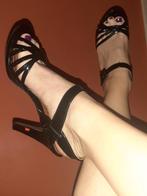 Open hakjes 40, Kleding | Dames, Verzenden, Zwart