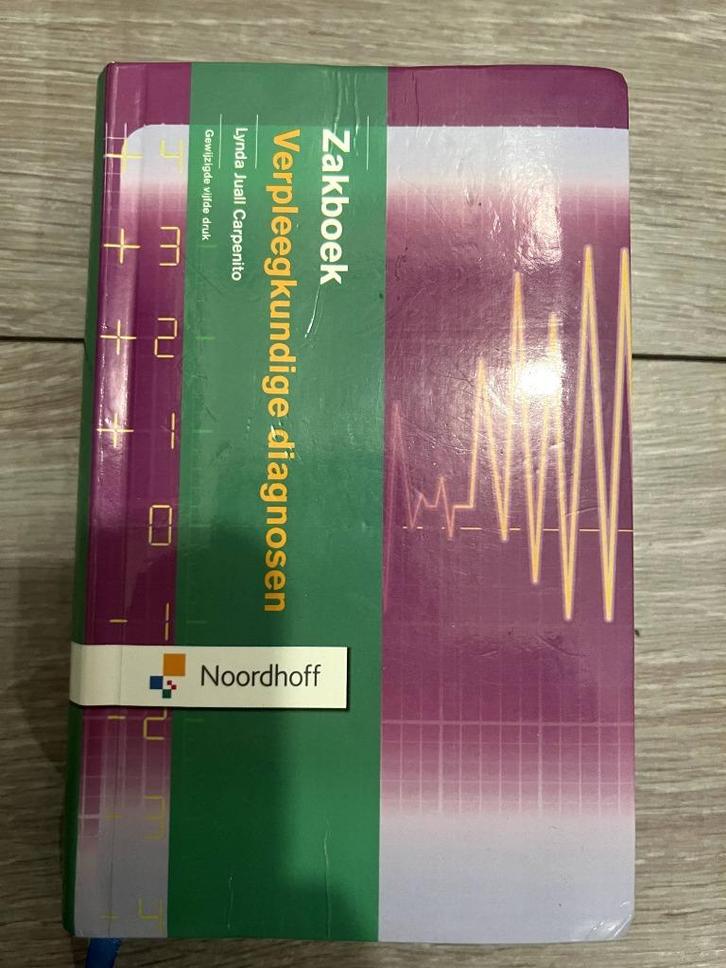 Zakboek Verpleegkundige diagnosen, Boeken, Studieboeken en Cursussen, Zo goed als nieuw, Hogeschool, Ophalen