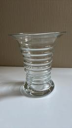 Vaas in glas, Huis en Inrichting, Ophalen, Zo goed als nieuw, Glas, Minder dan 50 cm