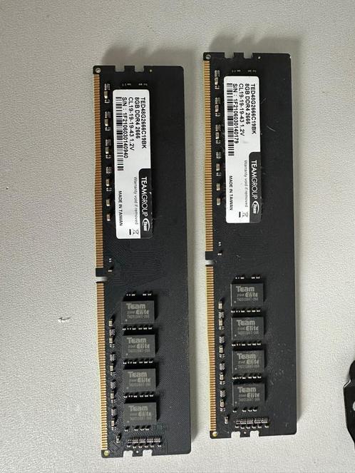 : 16GB (2x8GB) DDR4 2666MHz, Computers en Software, RAM geheugen, Zo goed als nieuw, DDR4, Ophalen